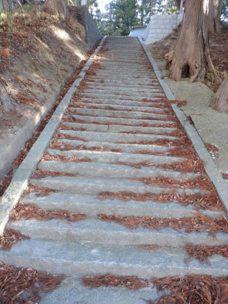 鹽竈神社石段02
