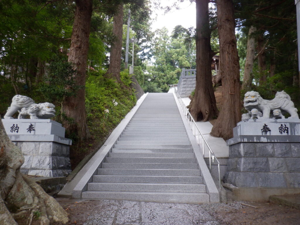 鹽竈神社石段01
